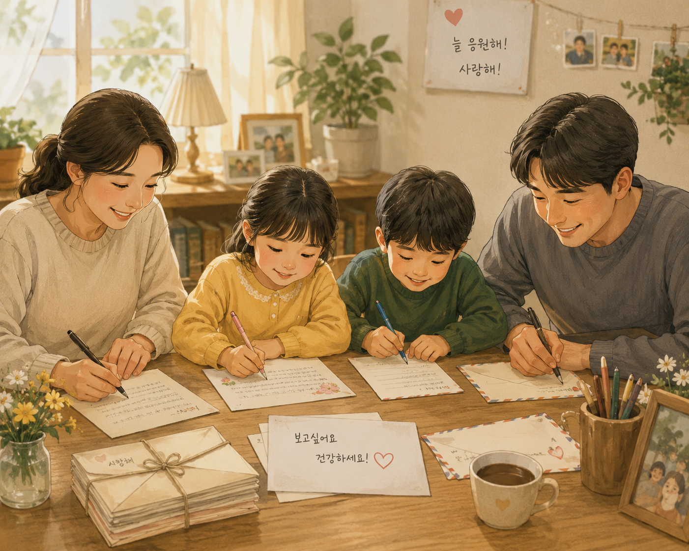 가족들이 편지쓰는 모습.png 가족들이 편지쓰는 모습.png