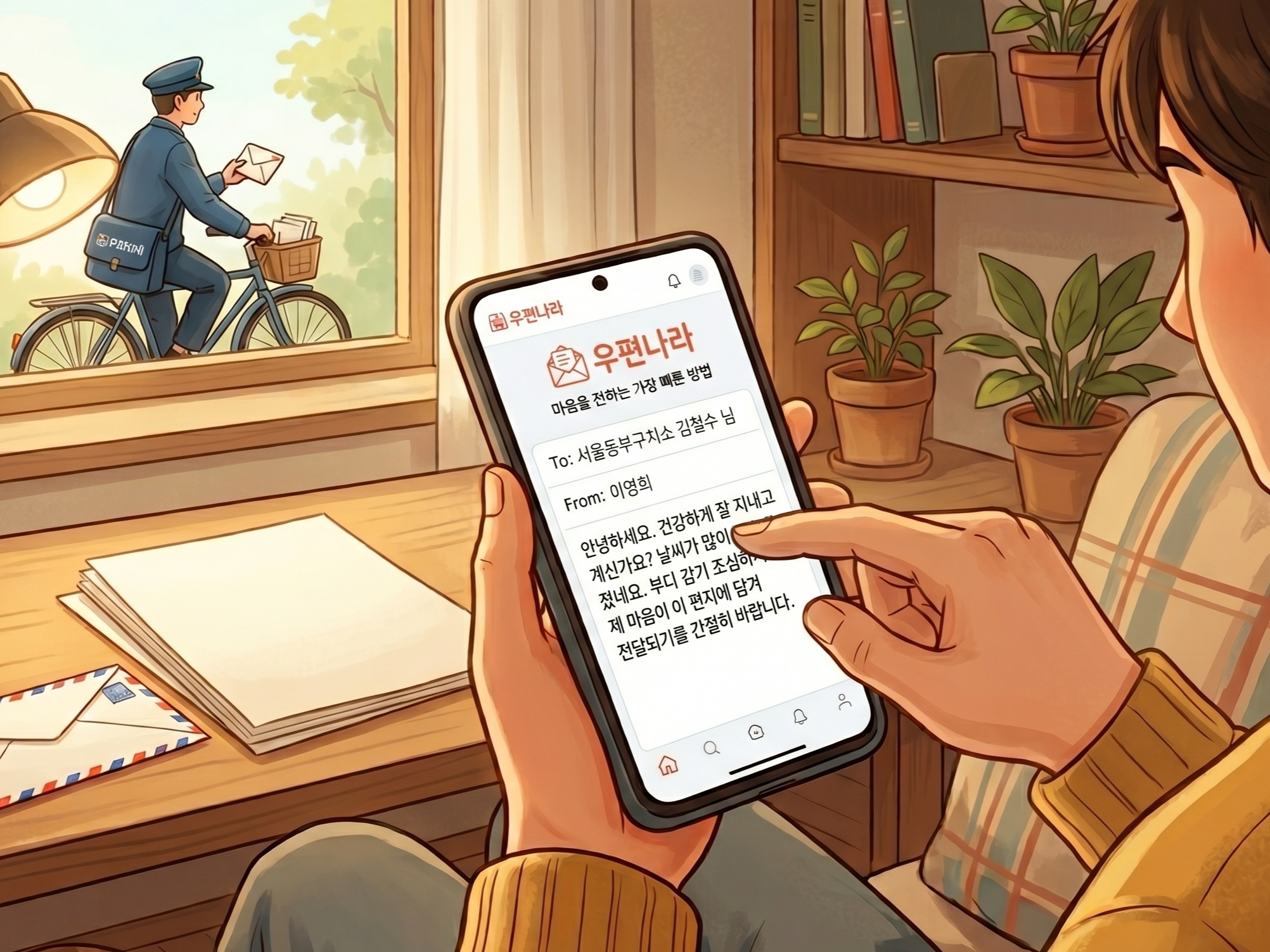 스마트폰으로 편지를 작성.png 스마트폰으로 편지를 작성.png